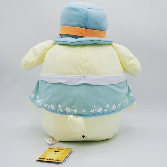 Pompompurin Rabbit Ear Easter Big Plush (Blue) - Picture 4 of 5